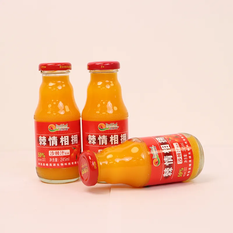 Дацишуан облепиховый напиток (245 мл, стеклянная бутылка) (2)