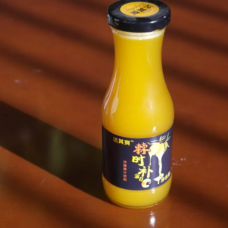 Дацишуан облепиховый сок, 200 мл, стеклянная бутылка (3)